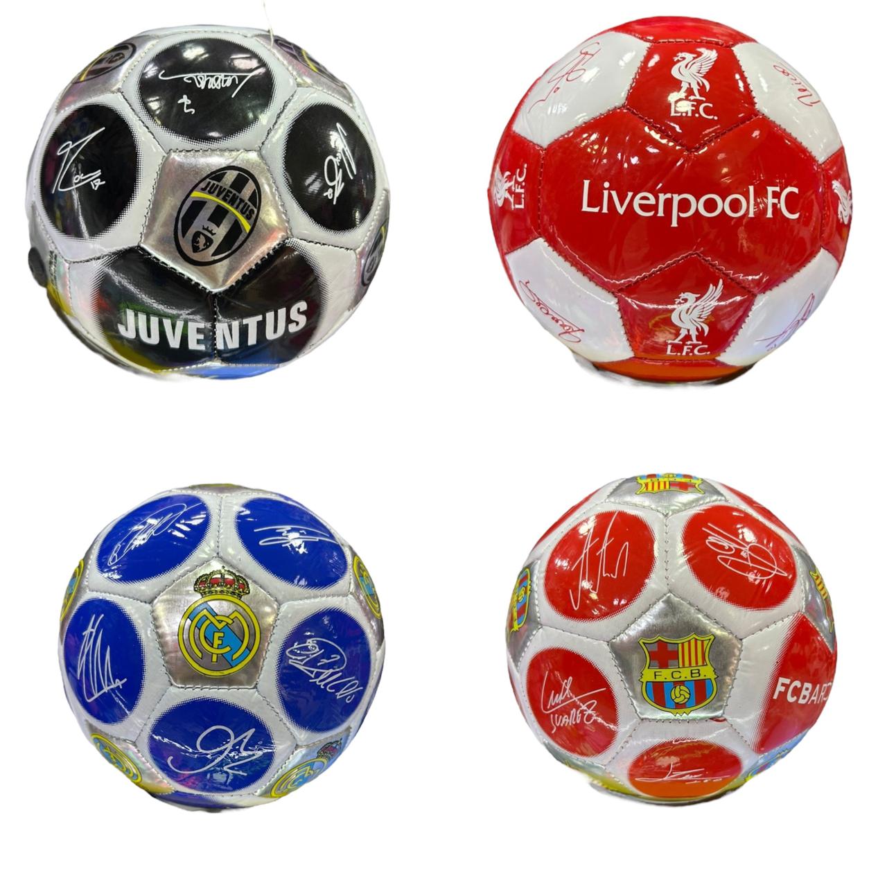 Balón de Fútbol Recreativo N°1 Equipos Europeos