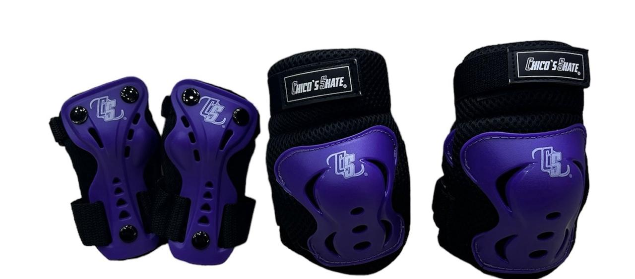 Kit de Protección Semiprofesional Chicos Skate