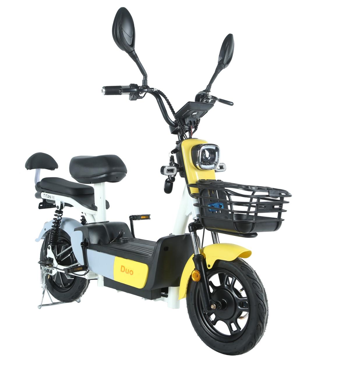 Bicicleta Eléctrica Dúo 350W – Batería LiFePO4 | Autonomía hasta 60 km