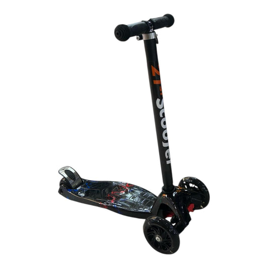Scooter Patineta ecualizable niño Infantil con Luces LED y Altura Graduable