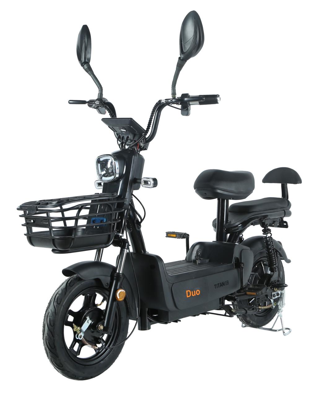 Bicicleta Eléctrica Dúo 350W – Batería LiFePO4 | Autonomía hasta 60 km
