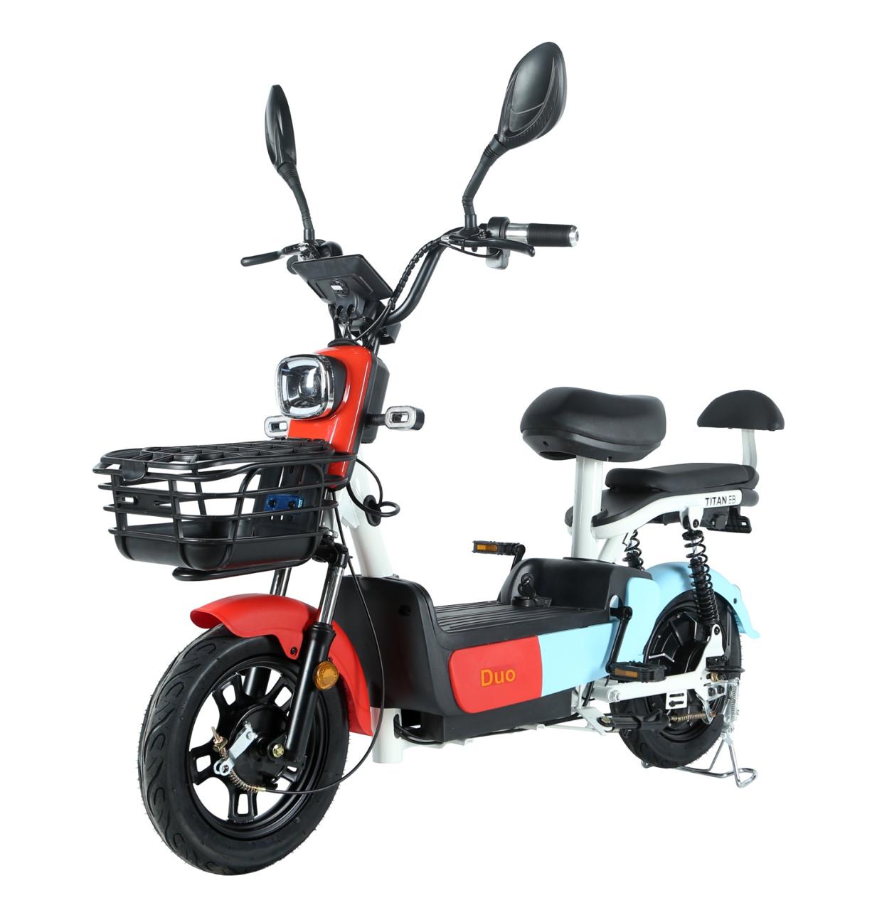 Bicicleta Eléctrica Dúo 350W – Batería LiFePO4 | Autonomía hasta 60 km