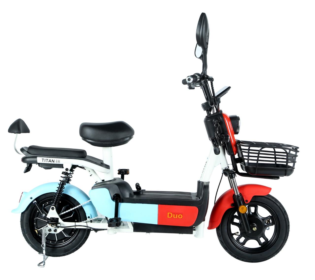 Bicicleta Eléctrica Dúo 350W – Batería LiFePO4 | Autonomía hasta 60 km
