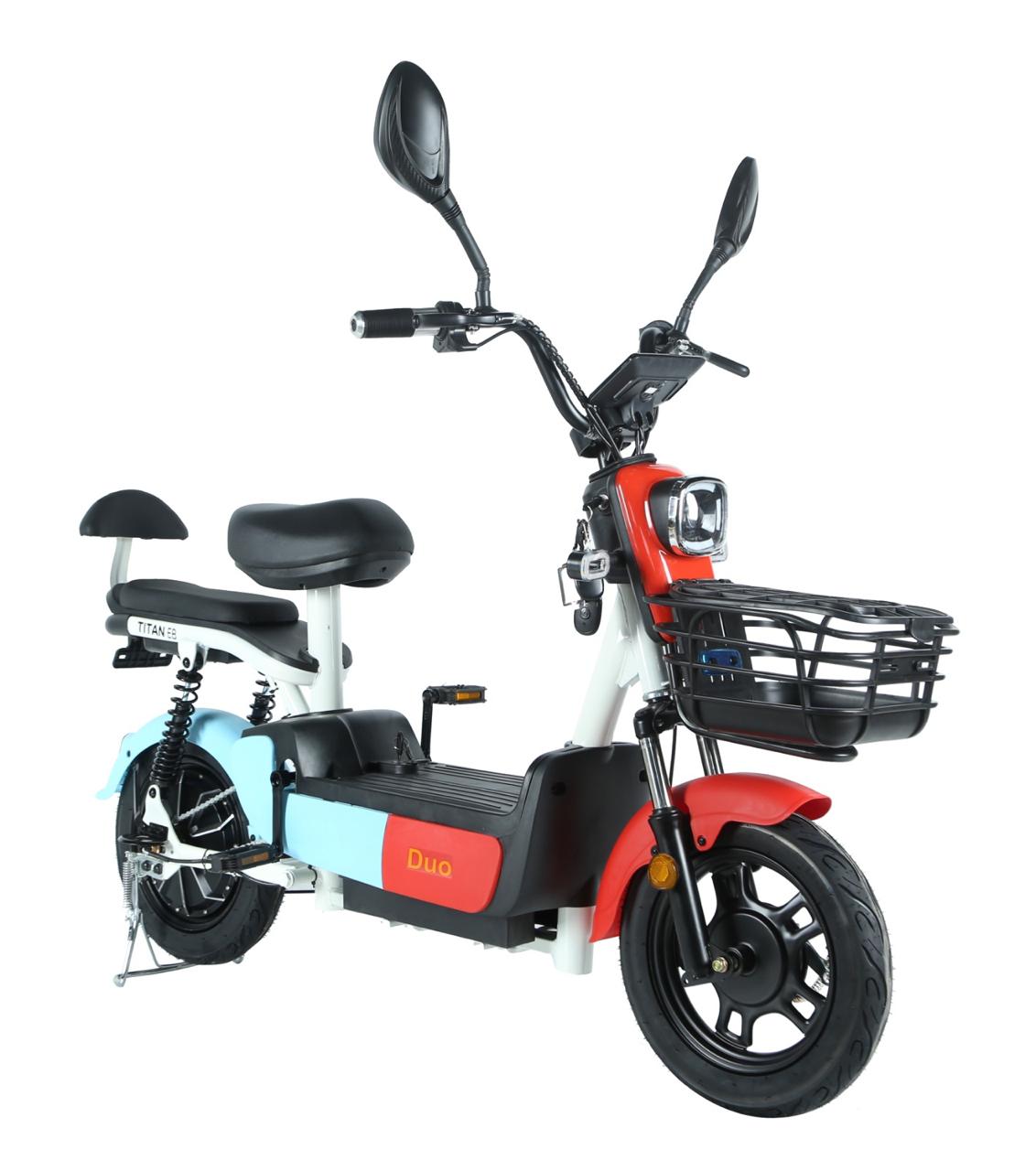 Bicicleta Eléctrica Dúo 350W – Batería LiFePO4 | Autonomía hasta 60 km