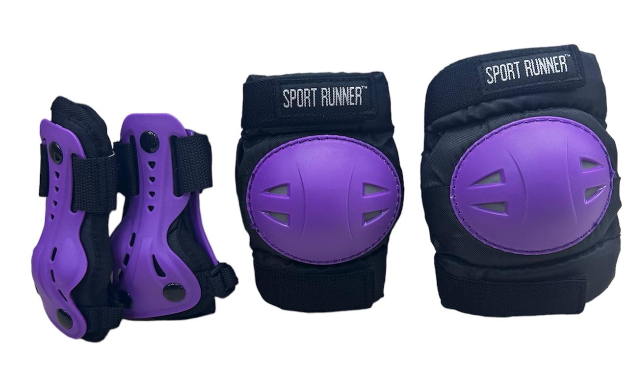 Kit de Protección Semiprofesional Sport Runner Patinaje