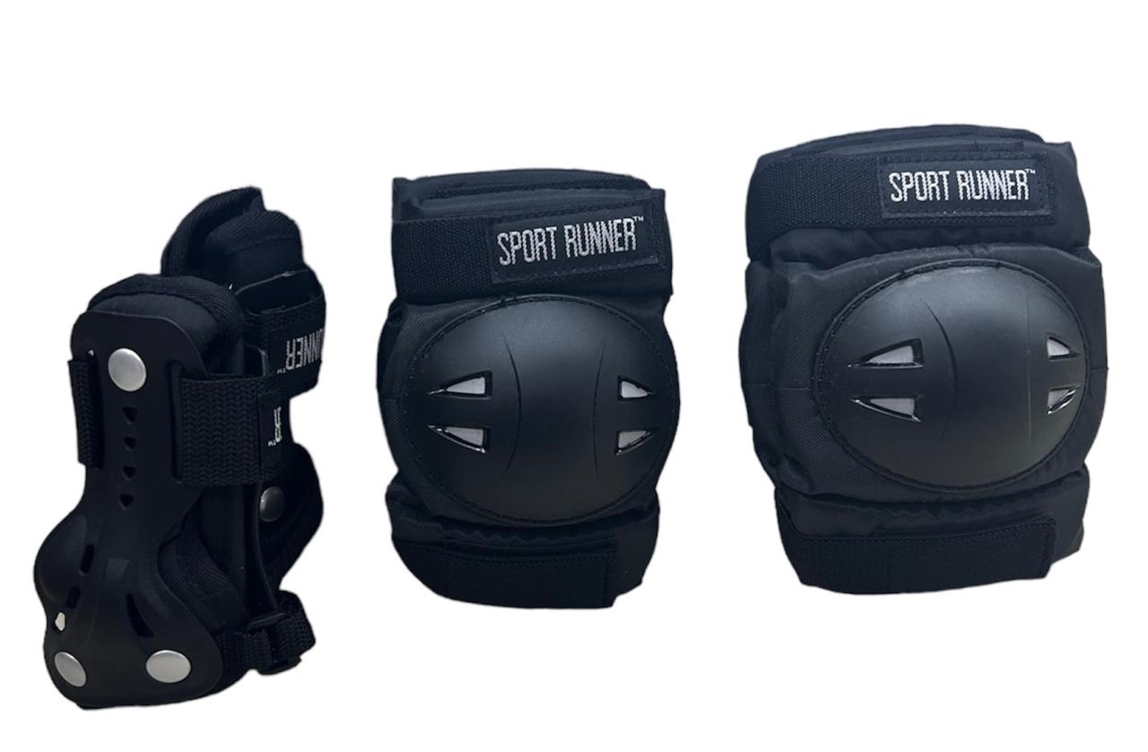 Kit de Protección Semiprofesional Sport Runner Patinaje