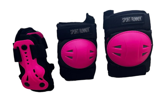 Kit de Protección Semiprofesional Sport Runner Patinaje